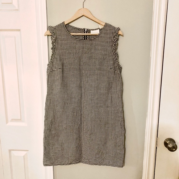 Cynthia Rowley Gingham Checkered Shift Dress - Picture 3 of 7